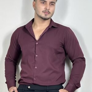 জাম কালার শার্ট